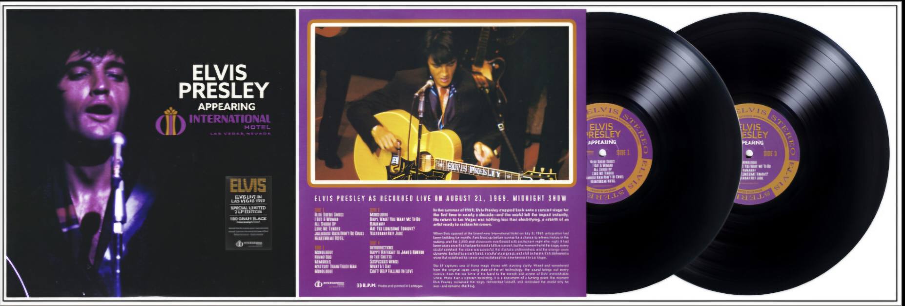 エルビスプレスリー live 1969 CD box Elvis Presley
