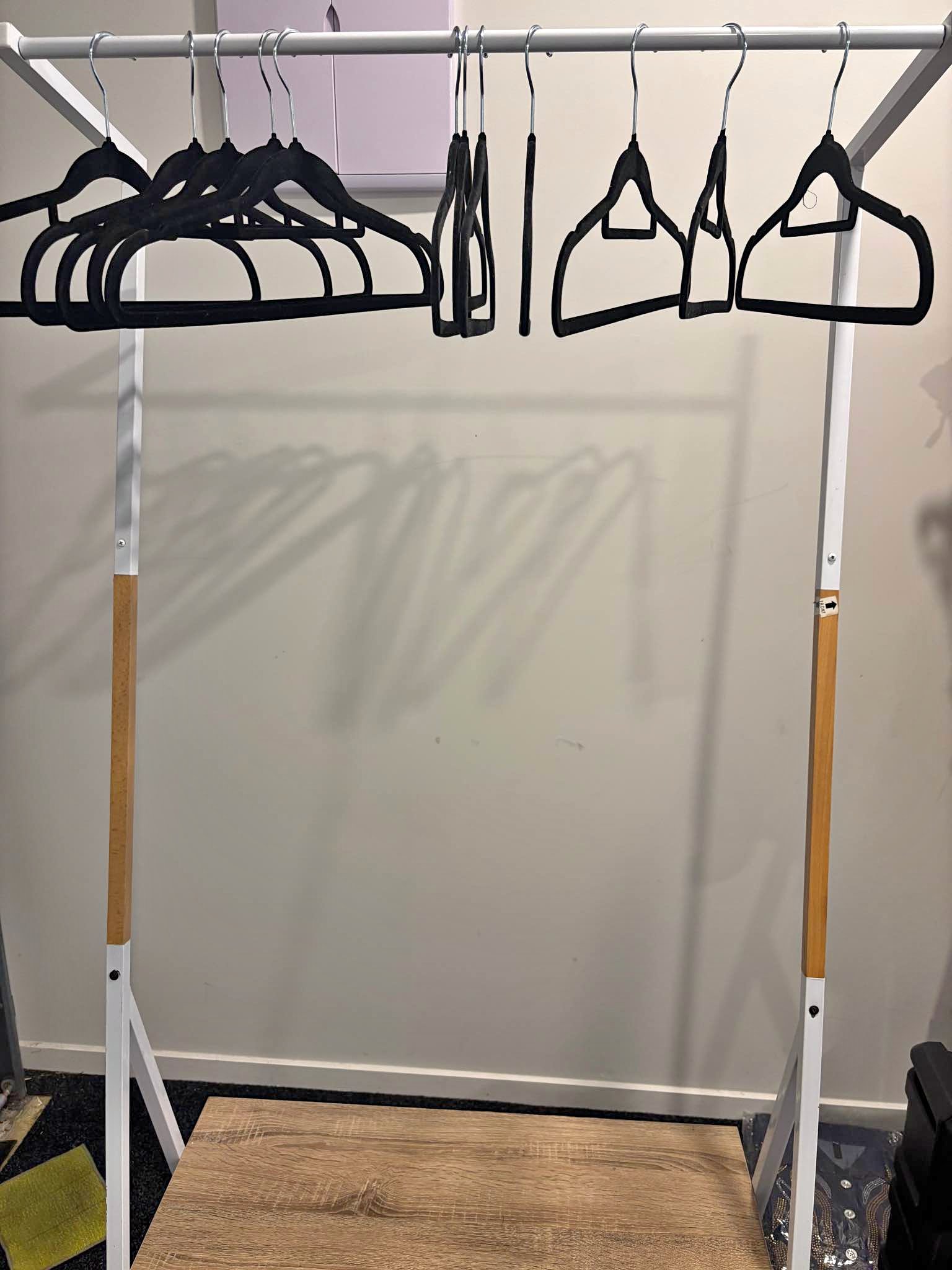 Clothes rack with 12 hanger - Garment Racks - Papakura, New Zealand ...