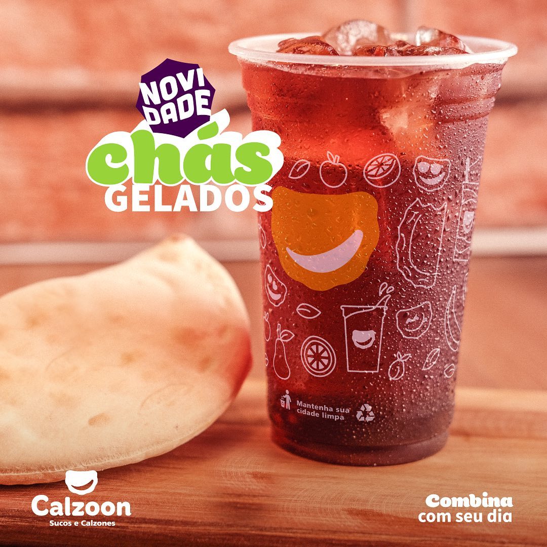 Os novos Chás gelados da Calzoon... - Calzoon Ponta Grossa