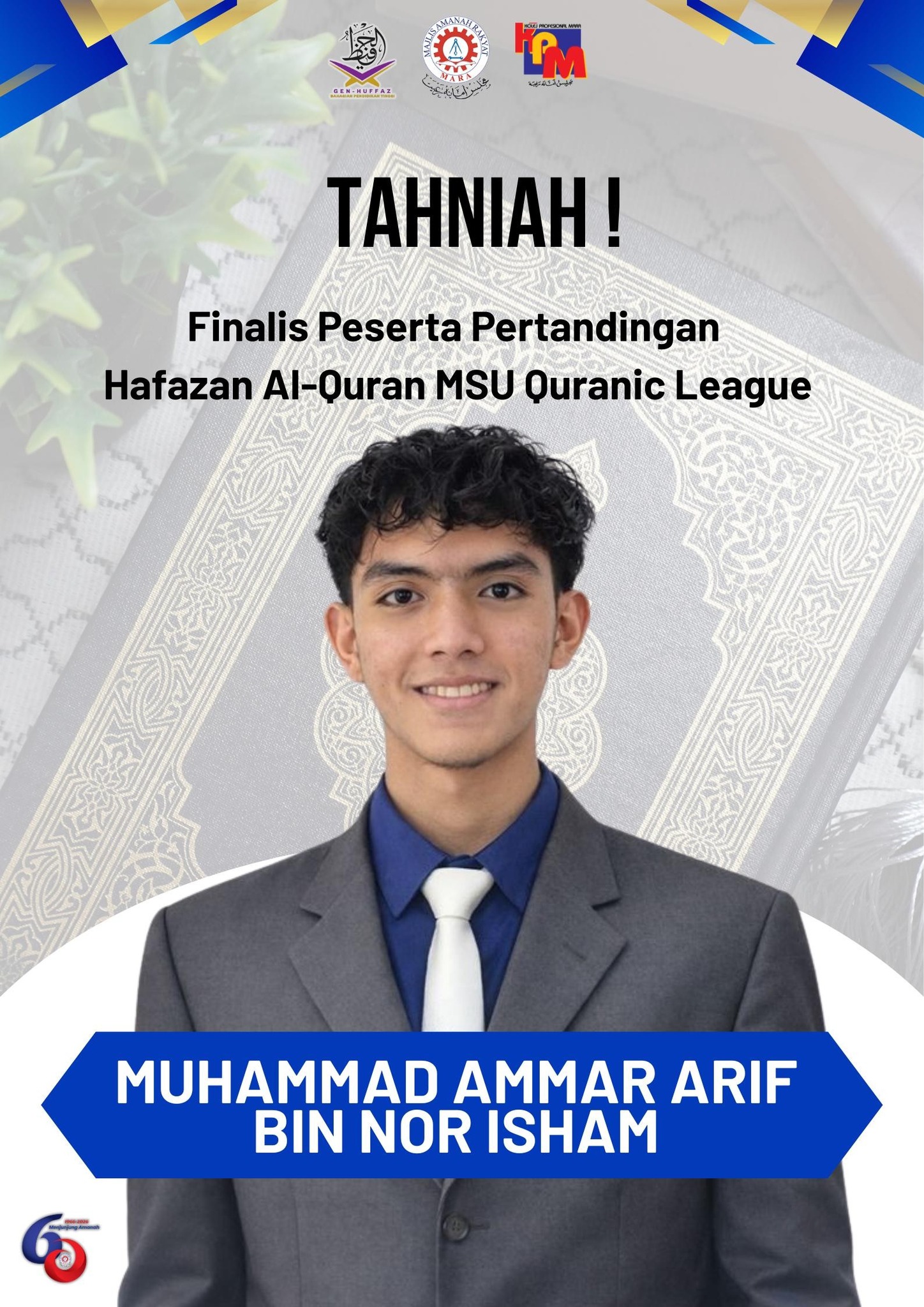 𝗧𝗔𝗛𝗡𝗜𝗔𝗛‼️ 𝗙𝗜𝗡𝗔𝗟𝗜𝗦... - Kolej Profesional MARA Bandar Penawar | Facebook