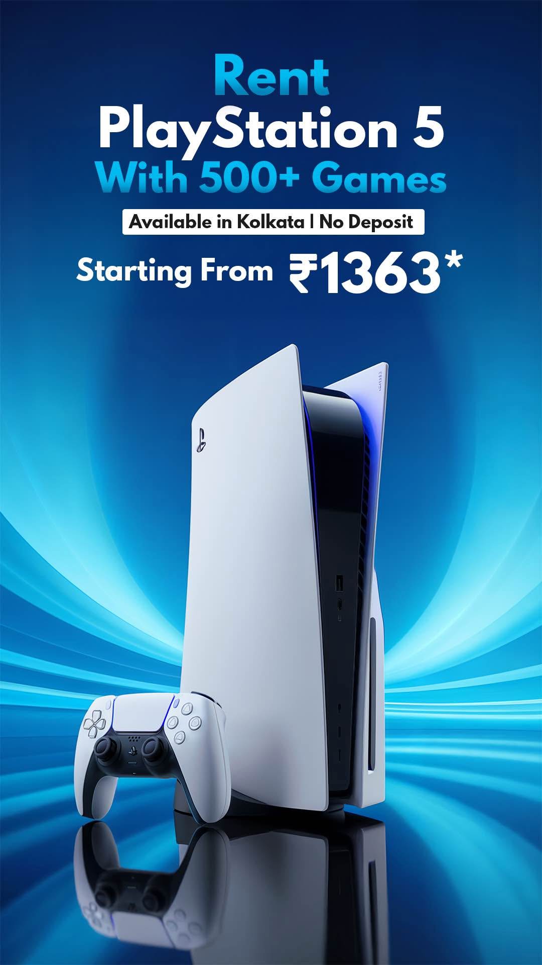 Playstation 5 for Rent (Cheapest Price) - Video Game Consoles - Kolkata ...