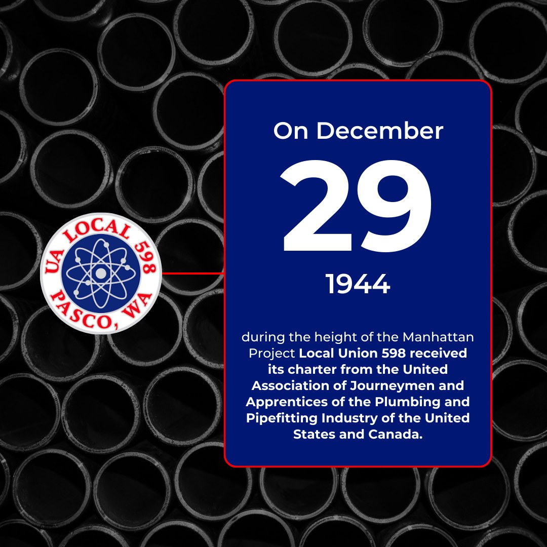 UA Local Union 598 Plumbers and Steamfitters - Wishing you and your ...