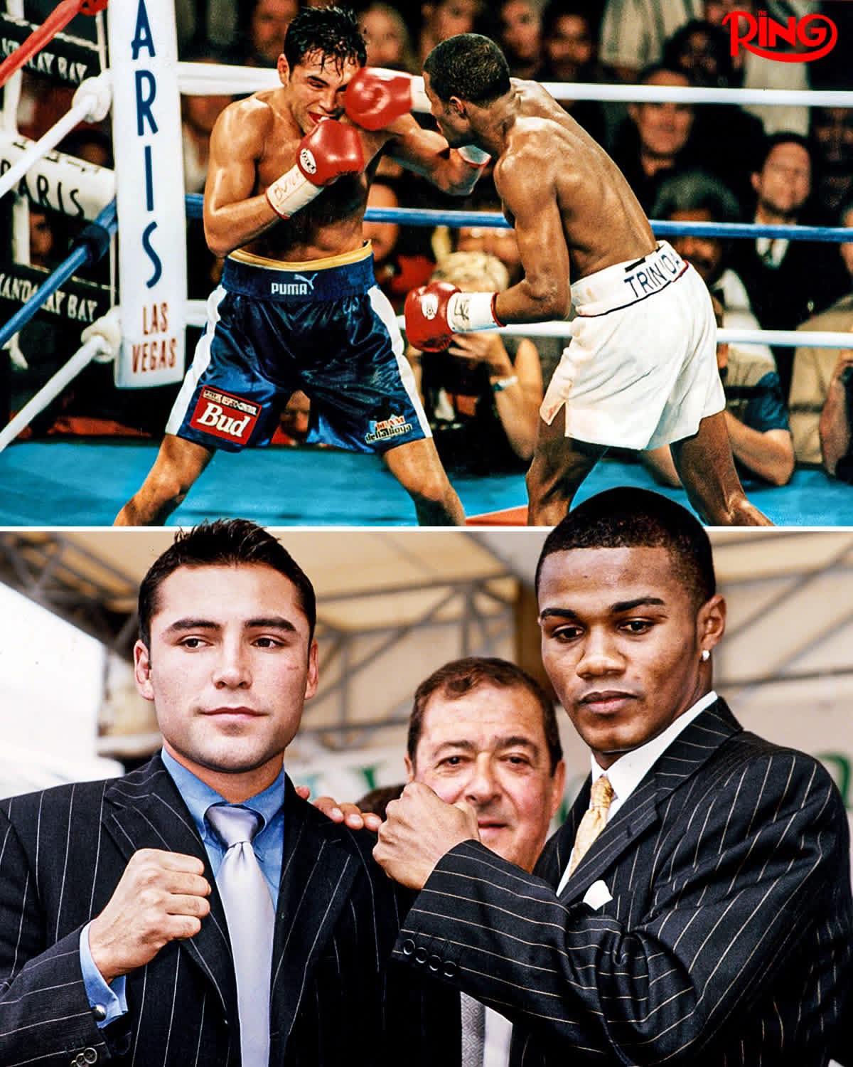 Felix Trinidad defeats Oscar De La Hoya in 1999