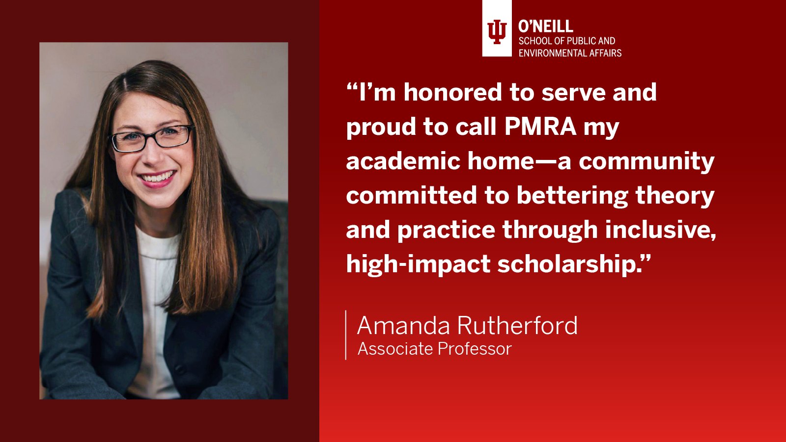 Congratulations to Amanda Rutherford for her election to the Board of ...