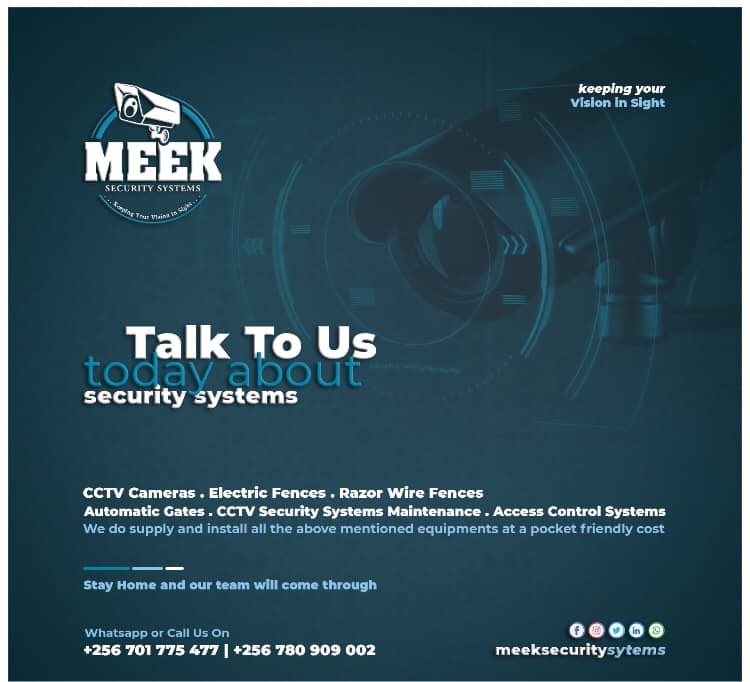 Meek security systems Uganda | Kampala