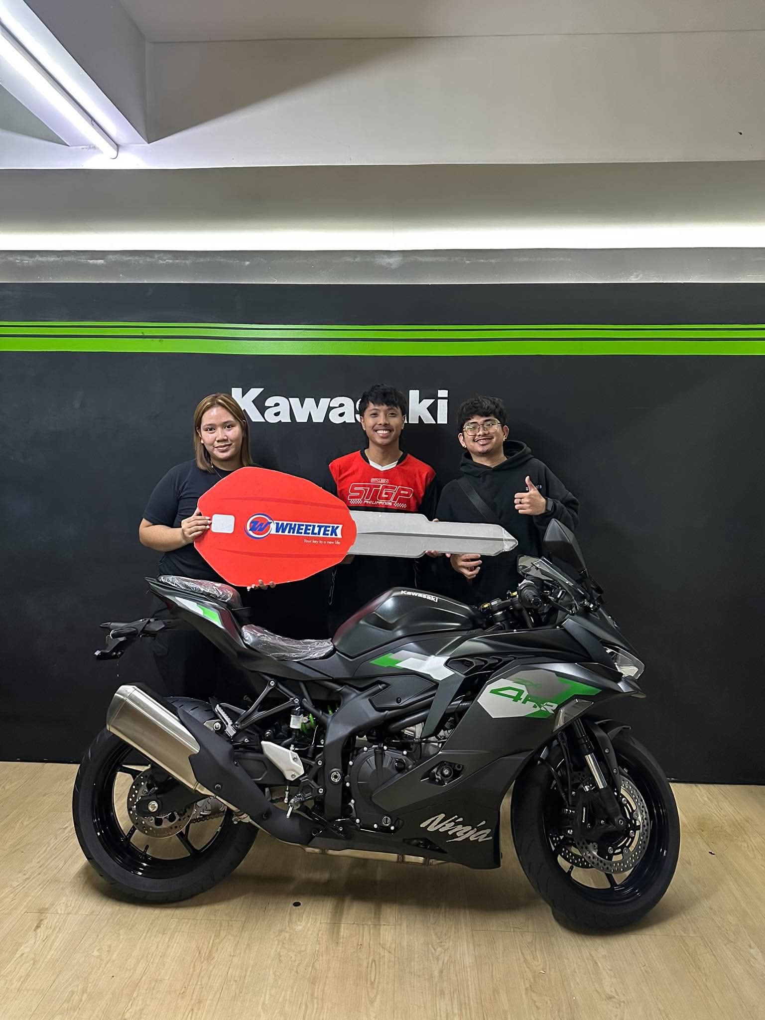 Congratulations ‼️🎉🎊 Mr. Luistro on your Brand New Kawasaki