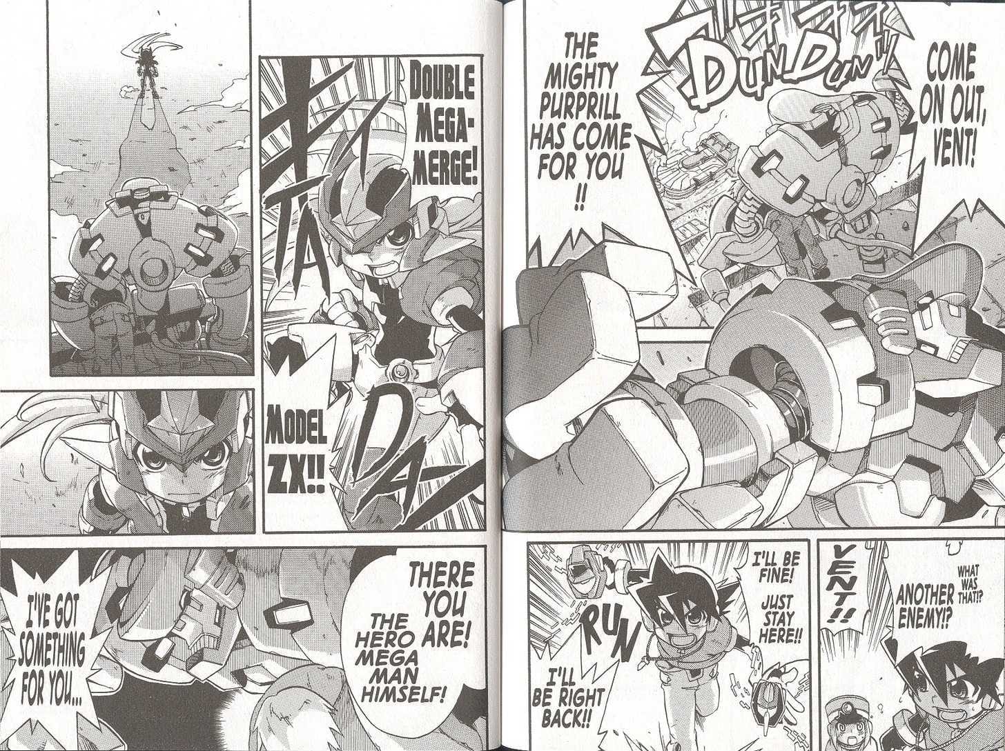 Mega Man ZX Manga Vol 2 Chapter 11 - The Terrifying Super Purprill