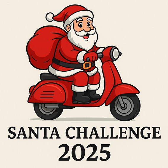 Sandy - 🎅 SANTA CHALLENGE 2025 – LET’S TRAVEL TO LAPLAND! 🚴‍♂️🚶‍♀️🛴 We ...