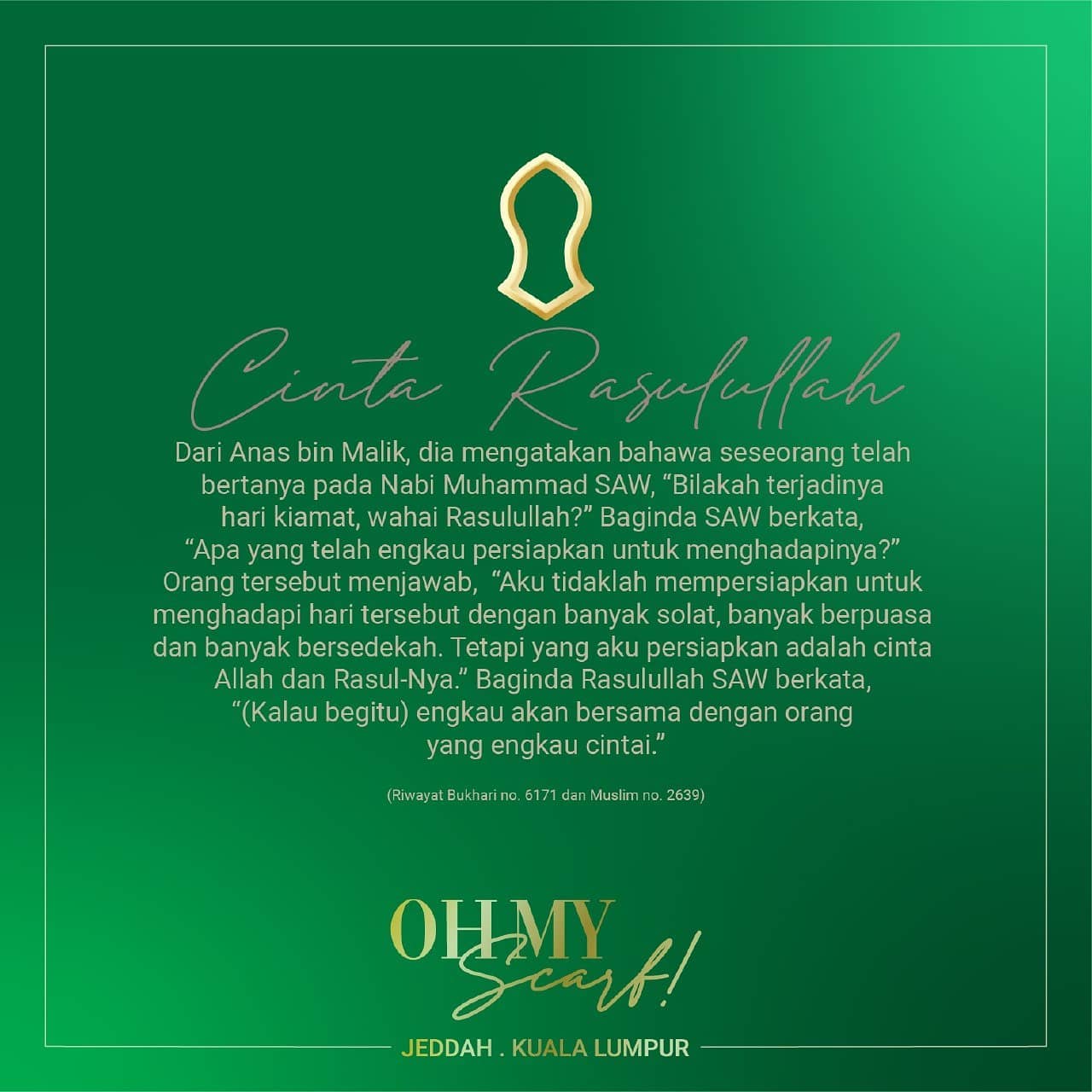 Oh My Scarf - بسم الله الرحمن الر حيم Introducing our...