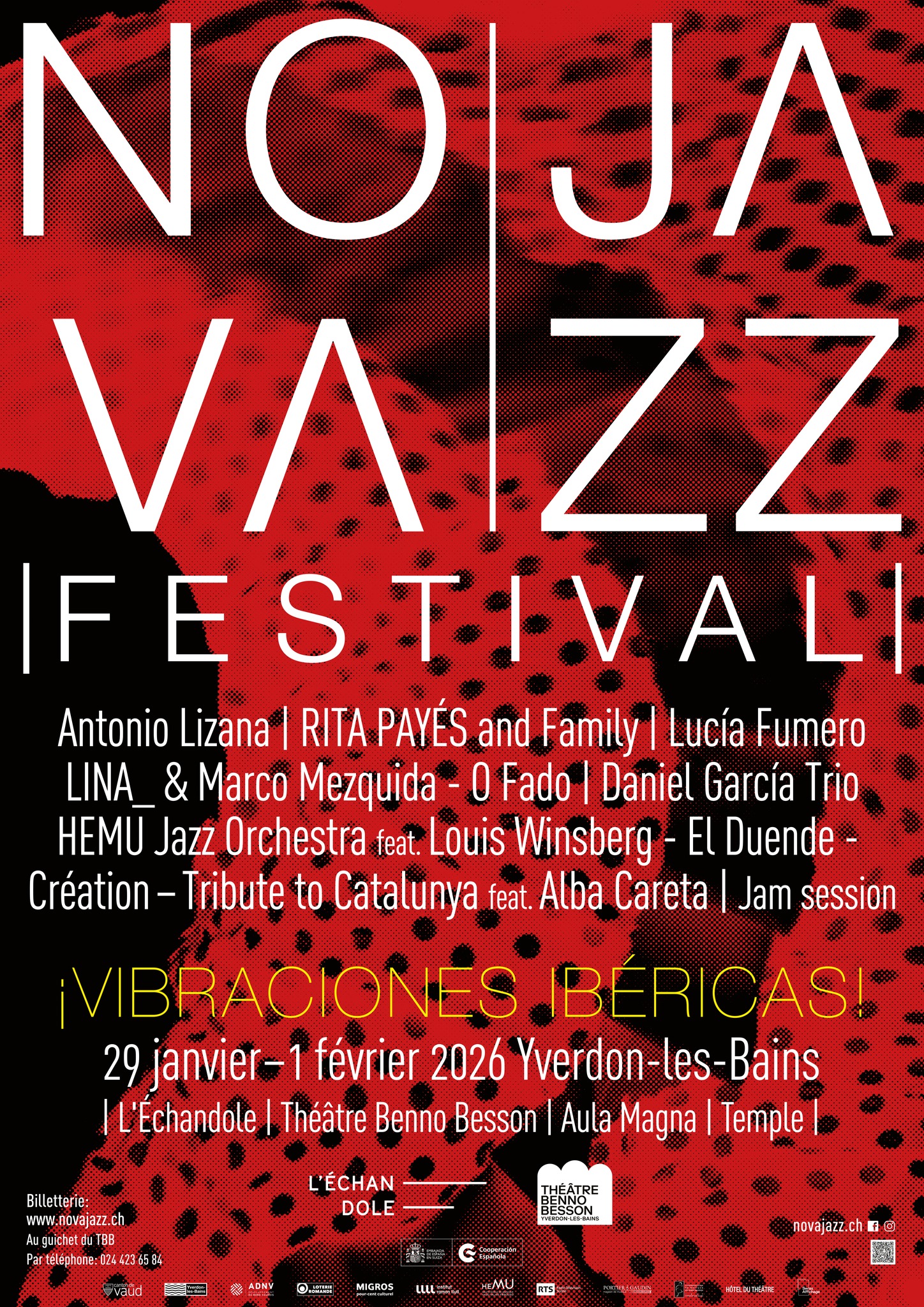 Nova - 🔥 Festival Nova Jazz 2026 🔥 ¡VIBRACIONES IBÉRICAS! Du 29 janvier ...