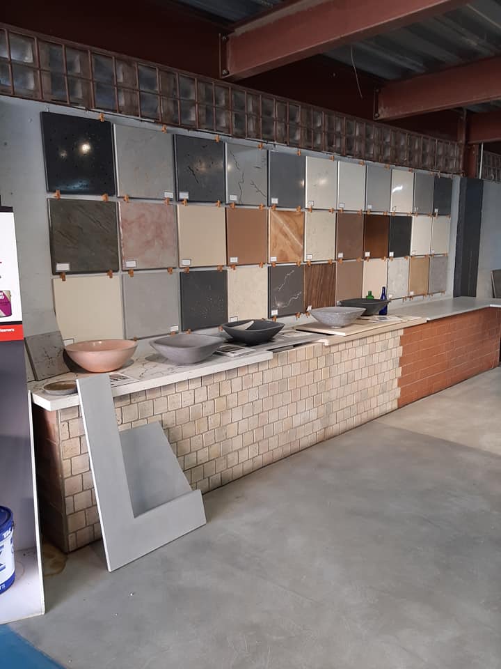 Crete Art - Our counter top showroom display, temperature... | Facebook