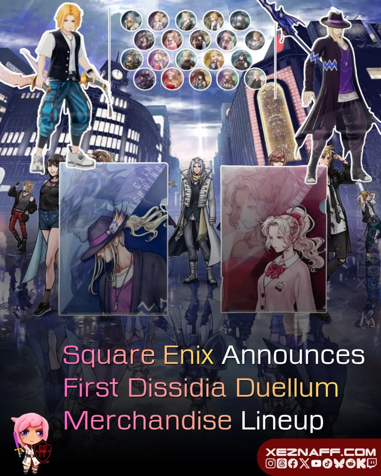 Dissidia Duellum merchandise lineup announced for Japan Nov 2026