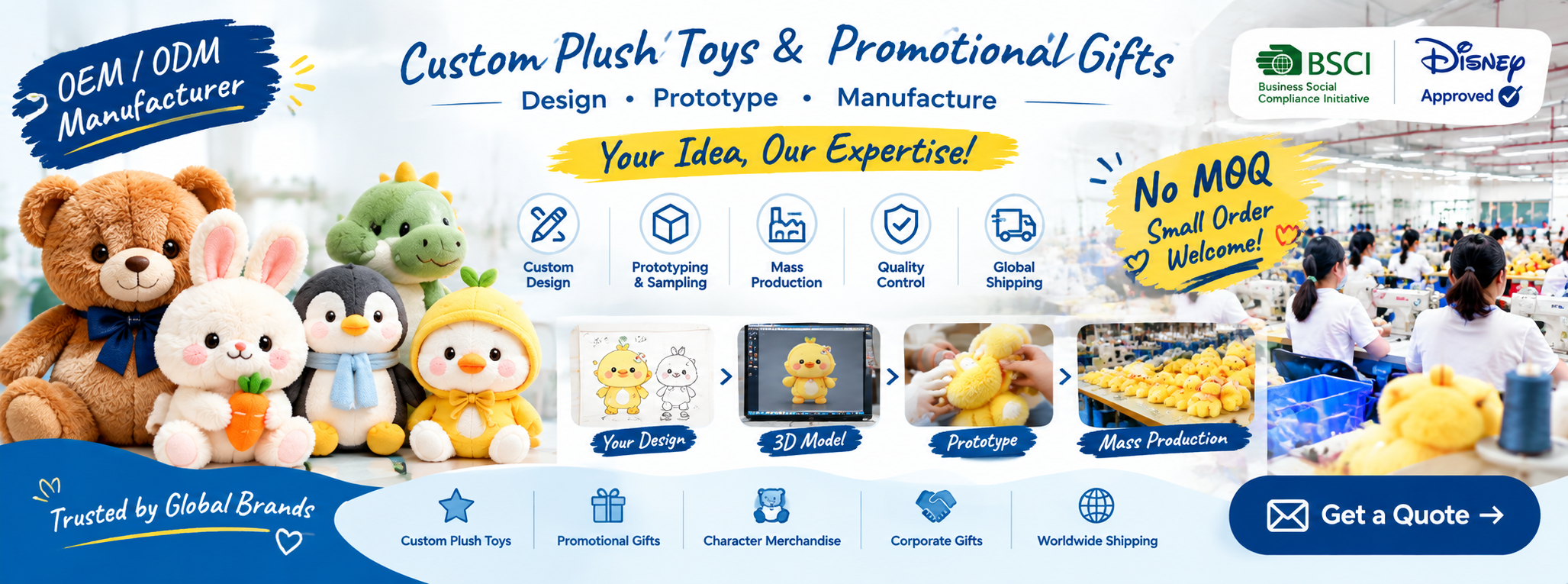 MILE Toys Custom Plush Toys Factory