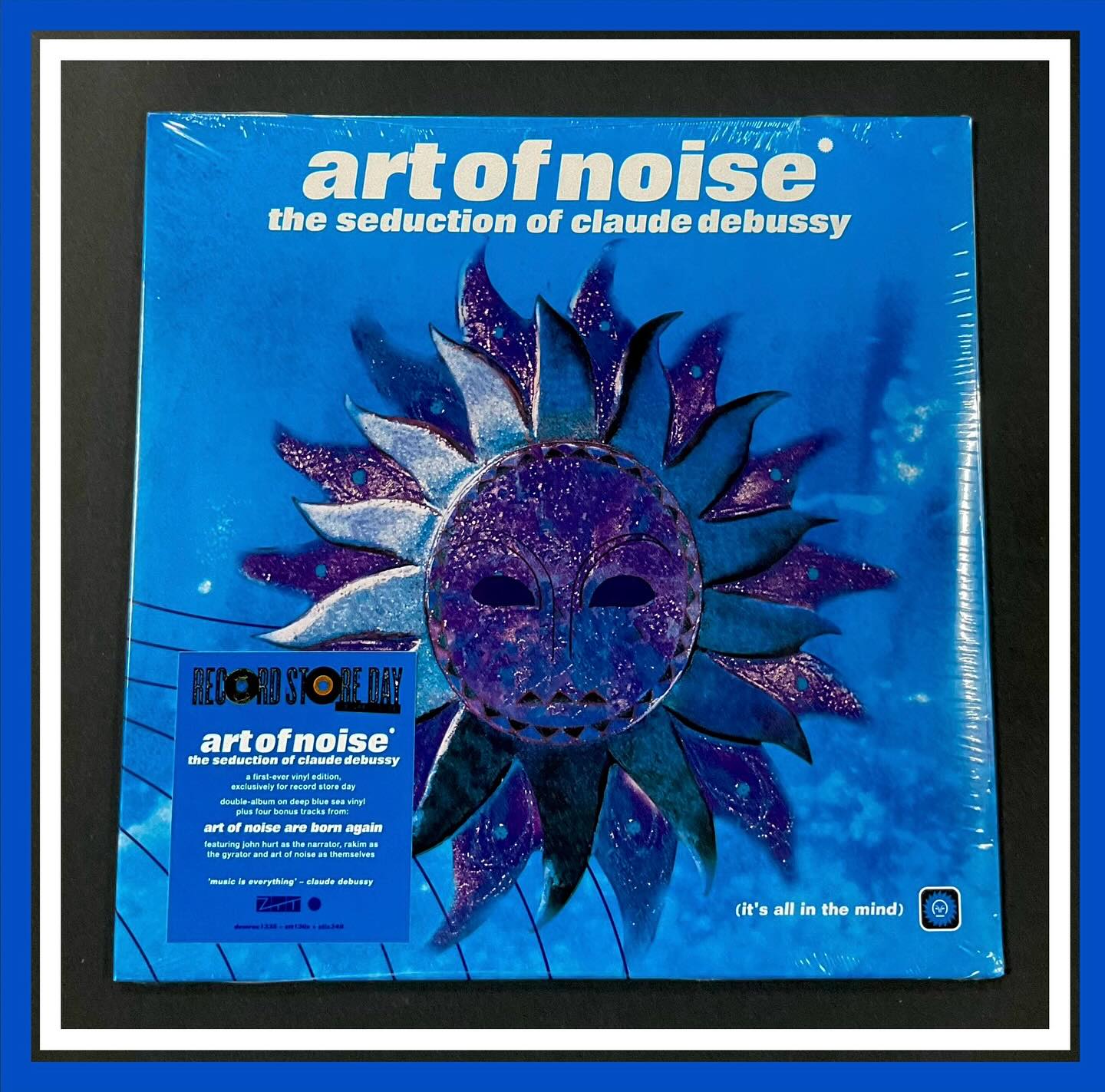 Art Of Noise- The Seduction of Claude Debussy pressed on Blue 