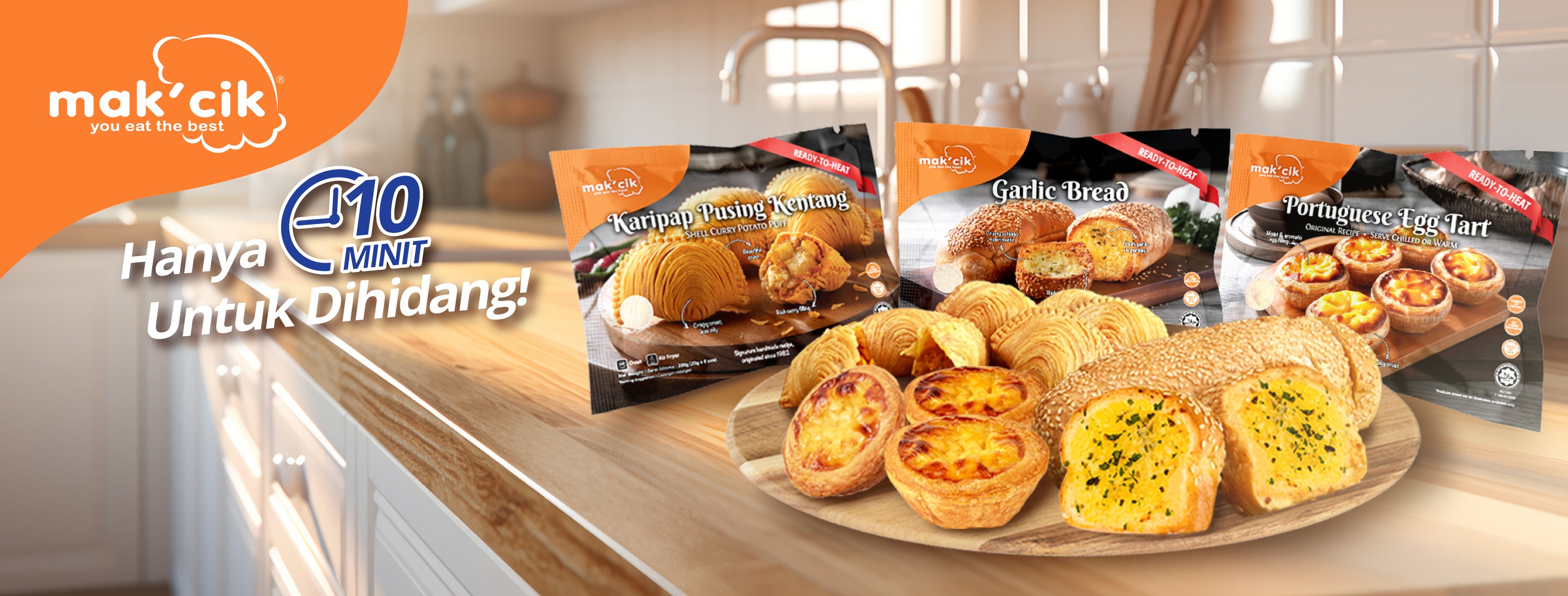 Mak'Cik - Passionate crafted pastry is our signature with the crispy in ...