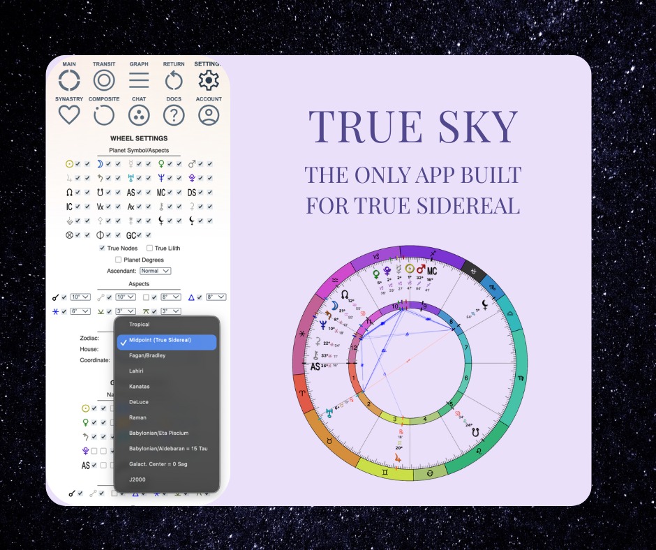 Mastering - True Sky - The Only Astrology Software Built for True ...