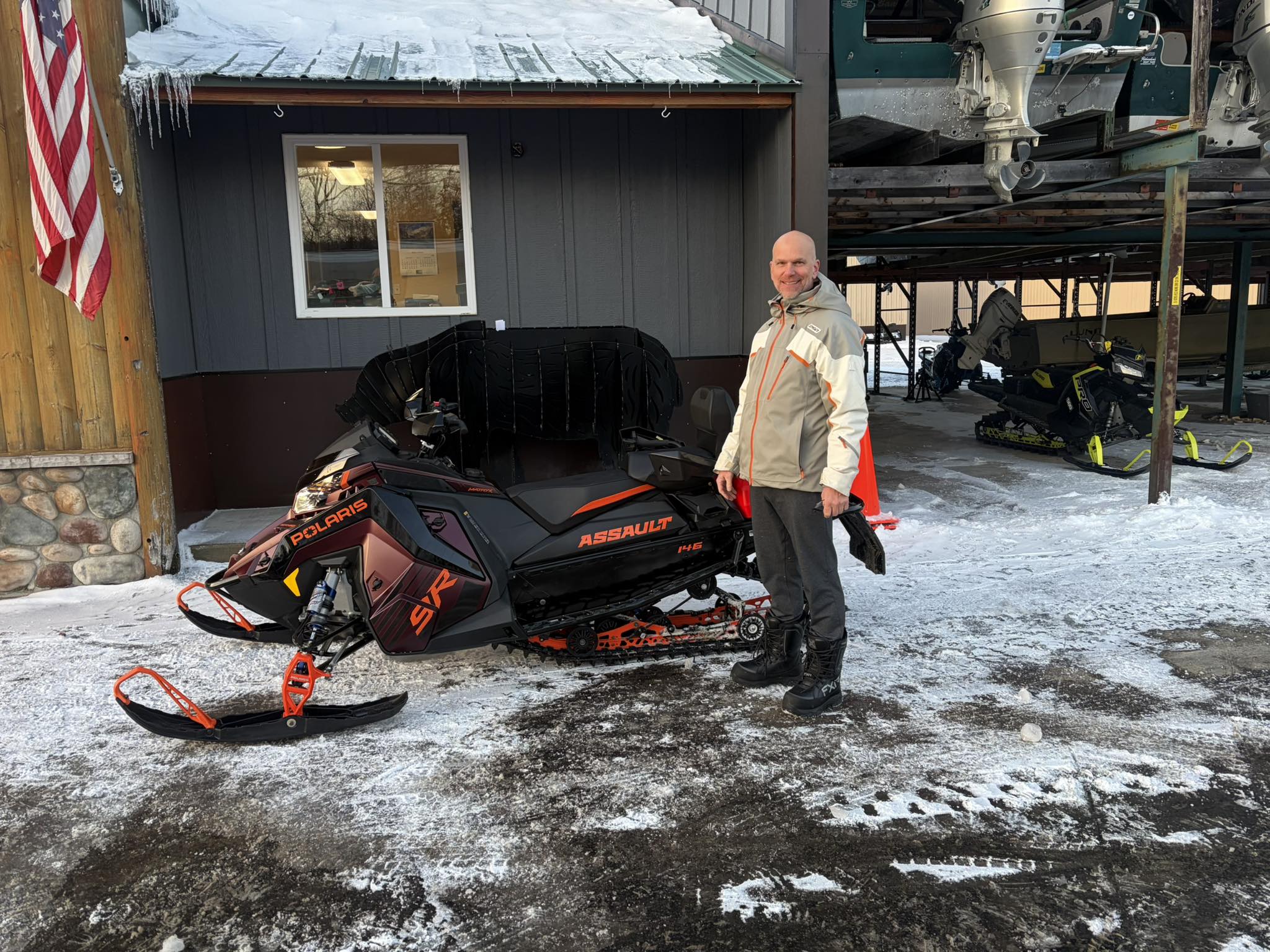 Oquossoc - Derek Rappaport came in to purchase this new 9R Assault and ...