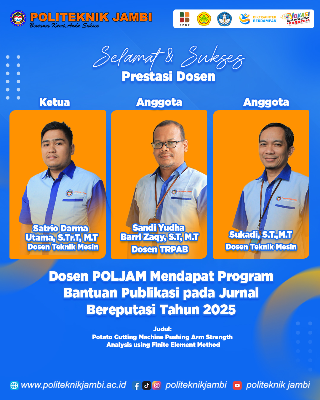 Poljam - Politeknik Jambi... - Poljam - Politeknik Jambi