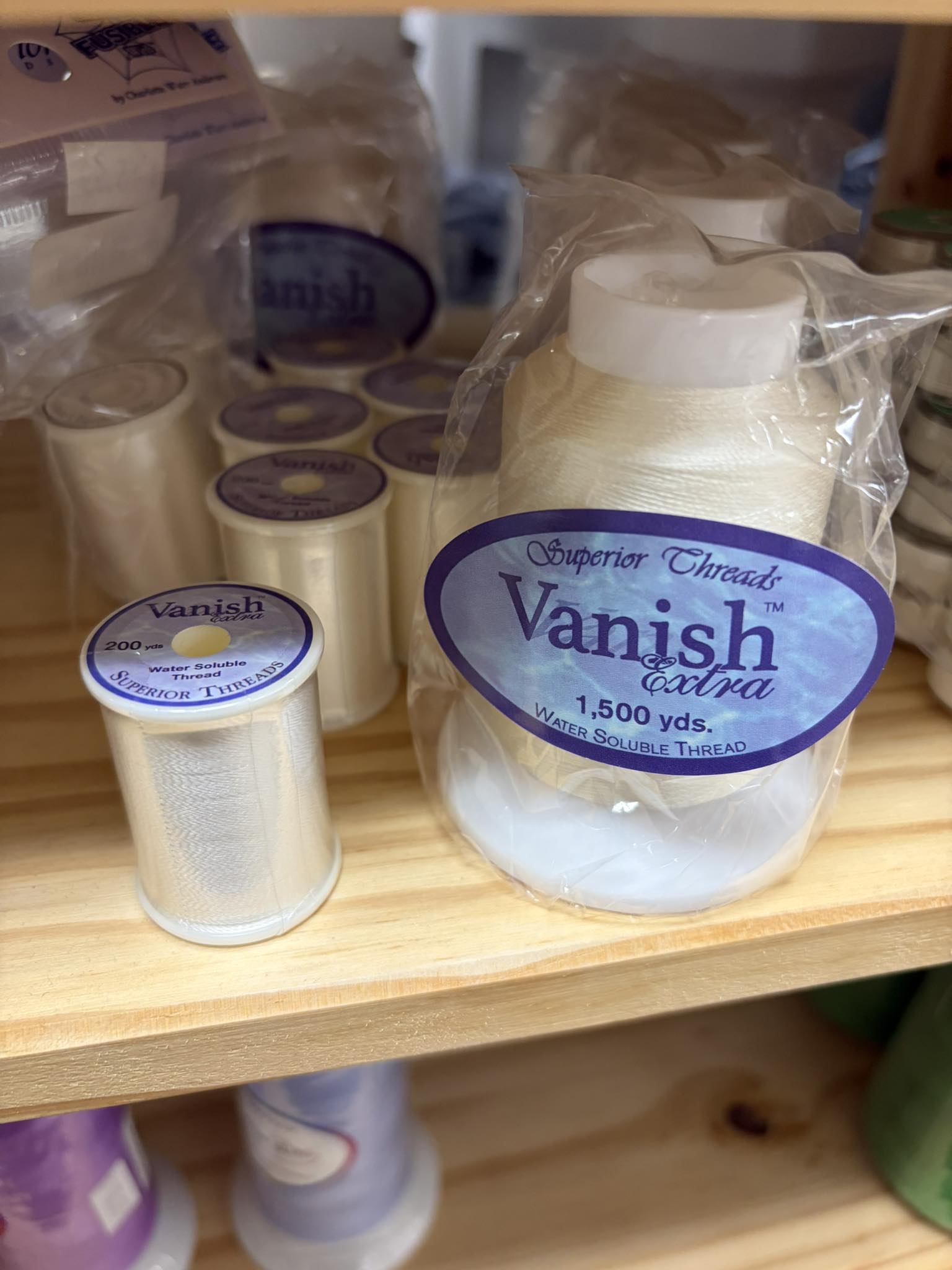 Vanish! Water soluble... - Paramount Sewing & Vacuum, Salem | Facebook