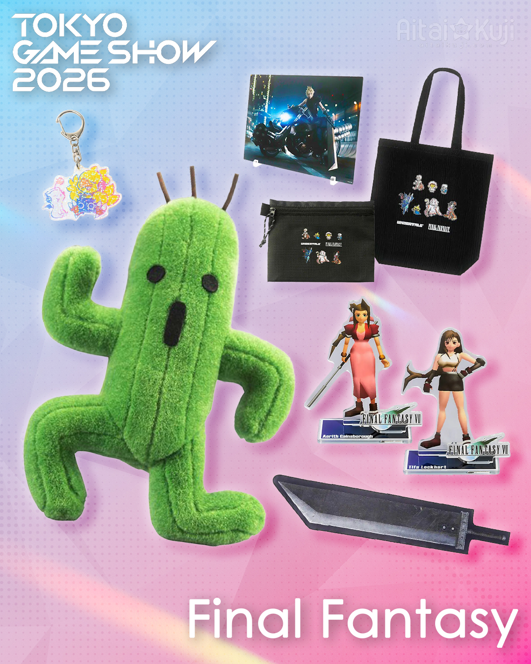 ⚔️ A huge wave of new Final Fantasy merchandise was revealed at
