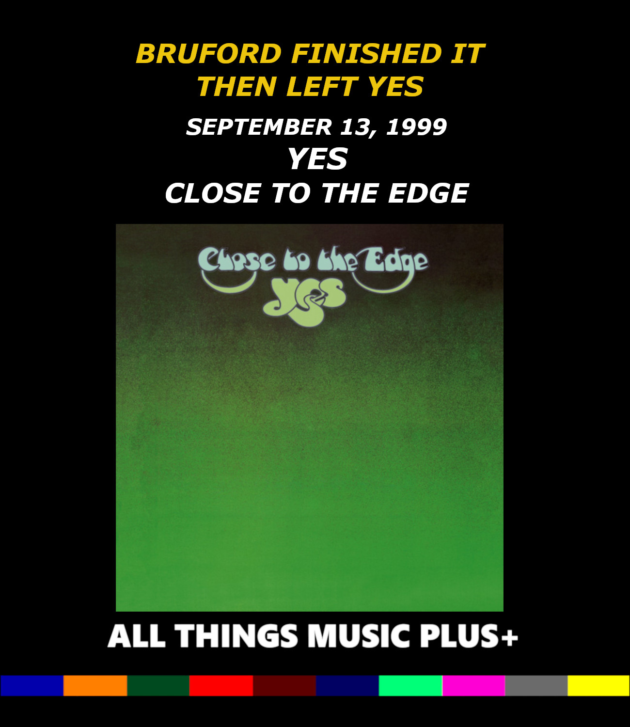 On This Day in 1972, Yes Released Close to the Edge On September