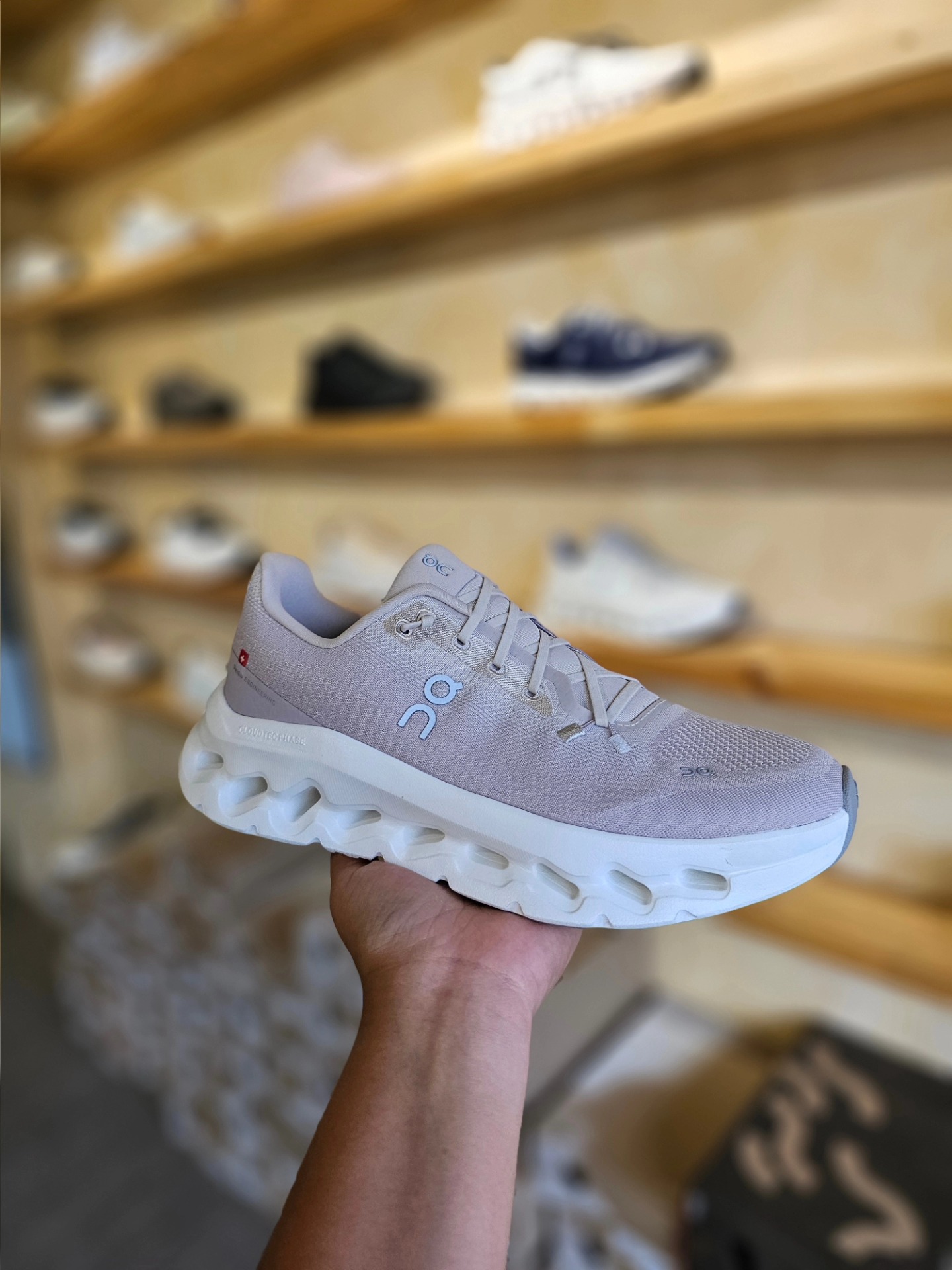 Available in-store & online ? On Cloudtilt Pearl Fade Size 6 US 