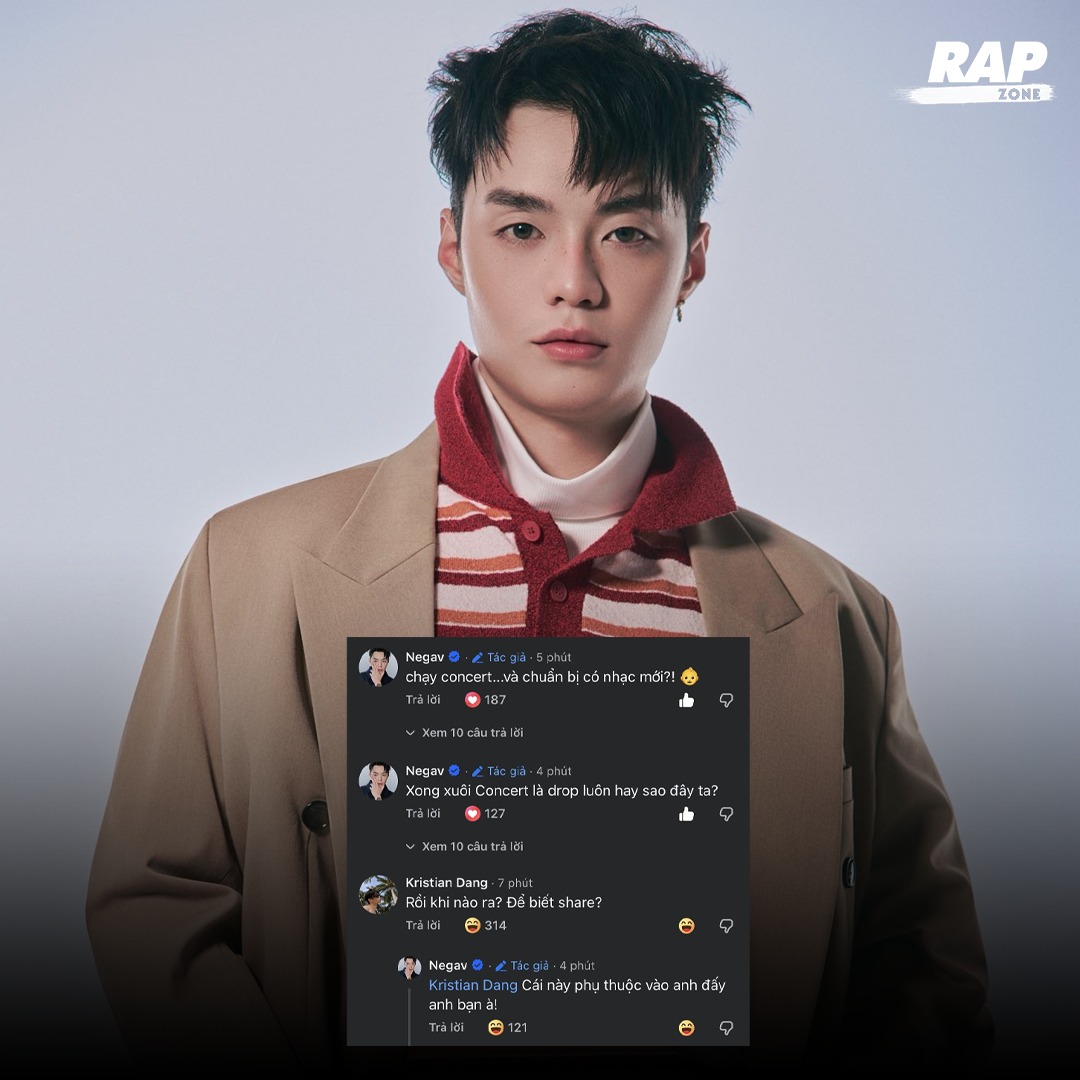 Rap - Negav thông báo chuẩn bị ra sản phẩm mới | Facebook