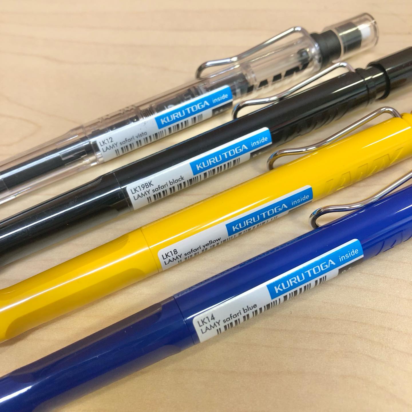 本日新発売の LAMY safari KURUTOGA inside（ラミー サファリ クルトガ
