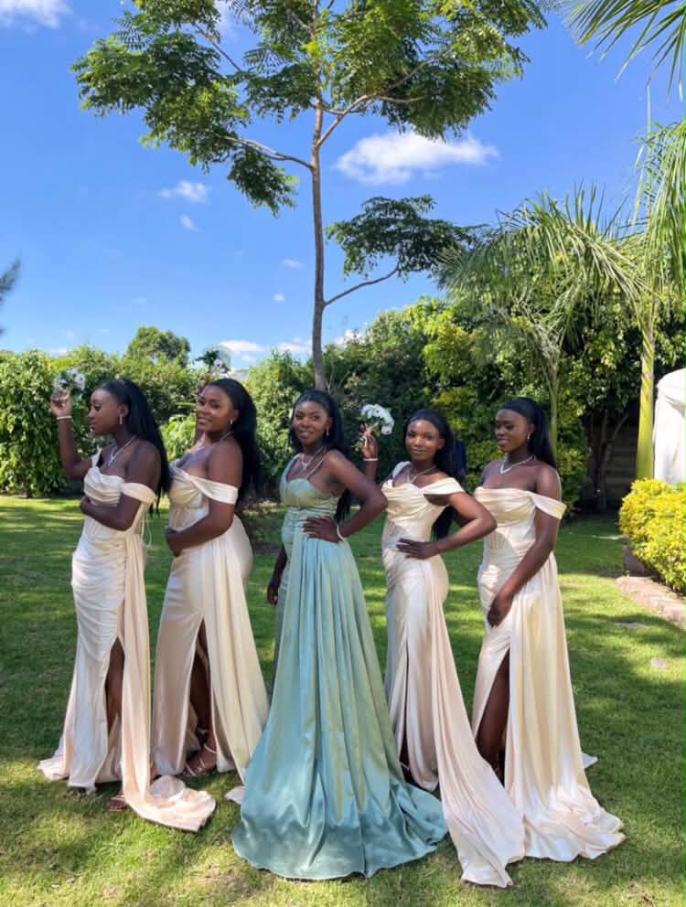 Bridesmaids dresses available for hire!!