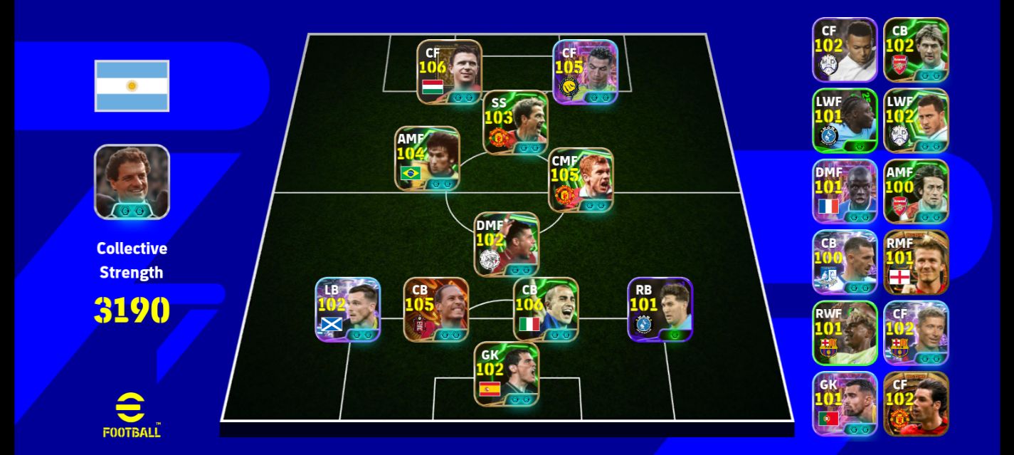 I'd for sell only konami new low scammer paul scholes beast blizz zico ...