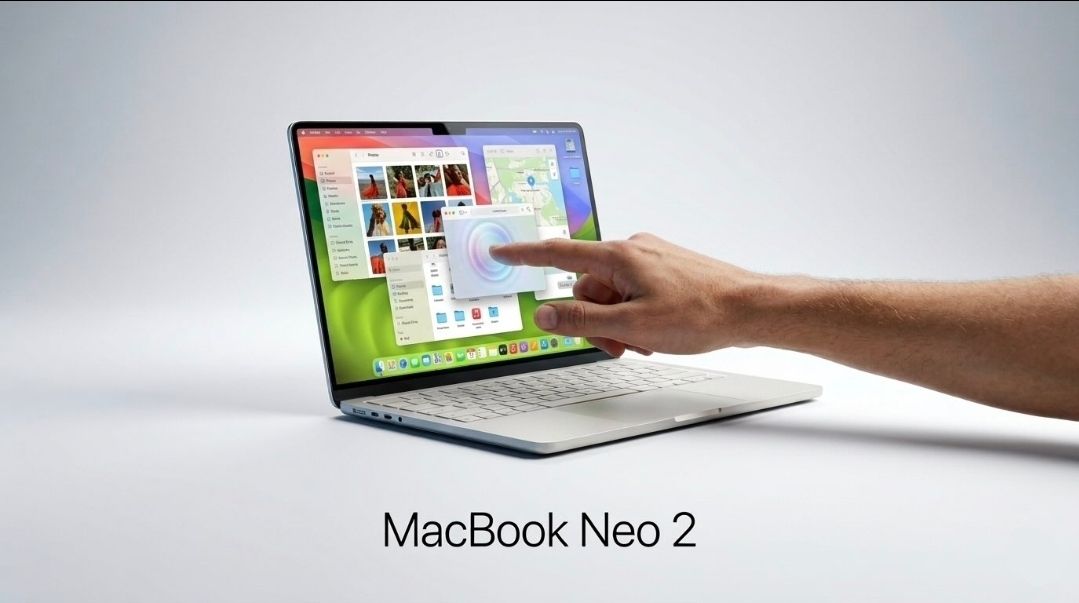 Only the 512GB MacBook Neo incorporates Touch ID; the base 256GB