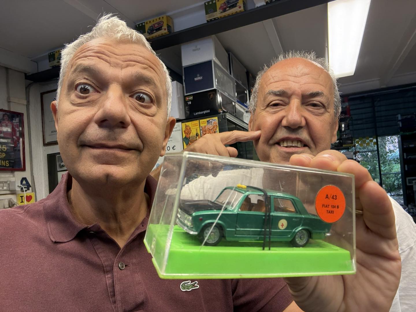 La Fiat 124 Taxi Mebetoys scala 1:43 da Tiny Cars