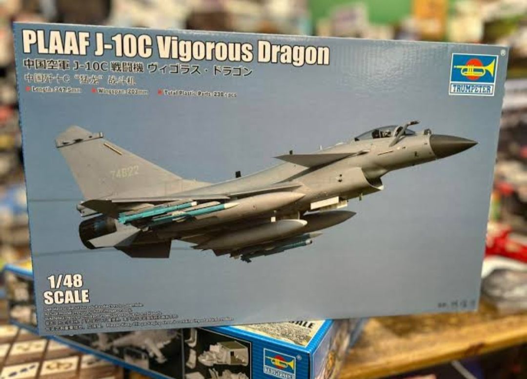 Unleash the Dragon 🐉✈️ J-10C Vigorous Dragon Metallic Models
