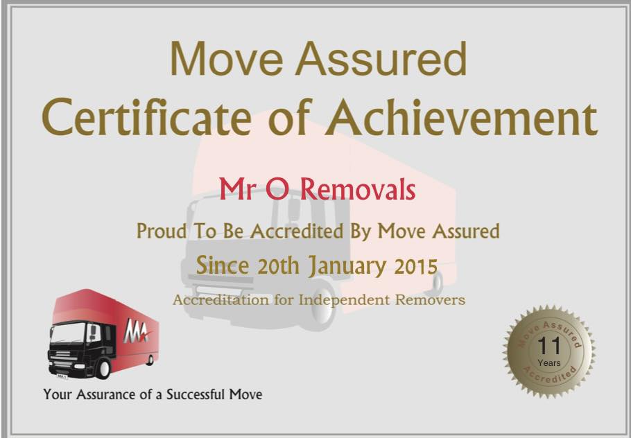 Move - Huge congratulations to Mr O Removals for showing what a ...