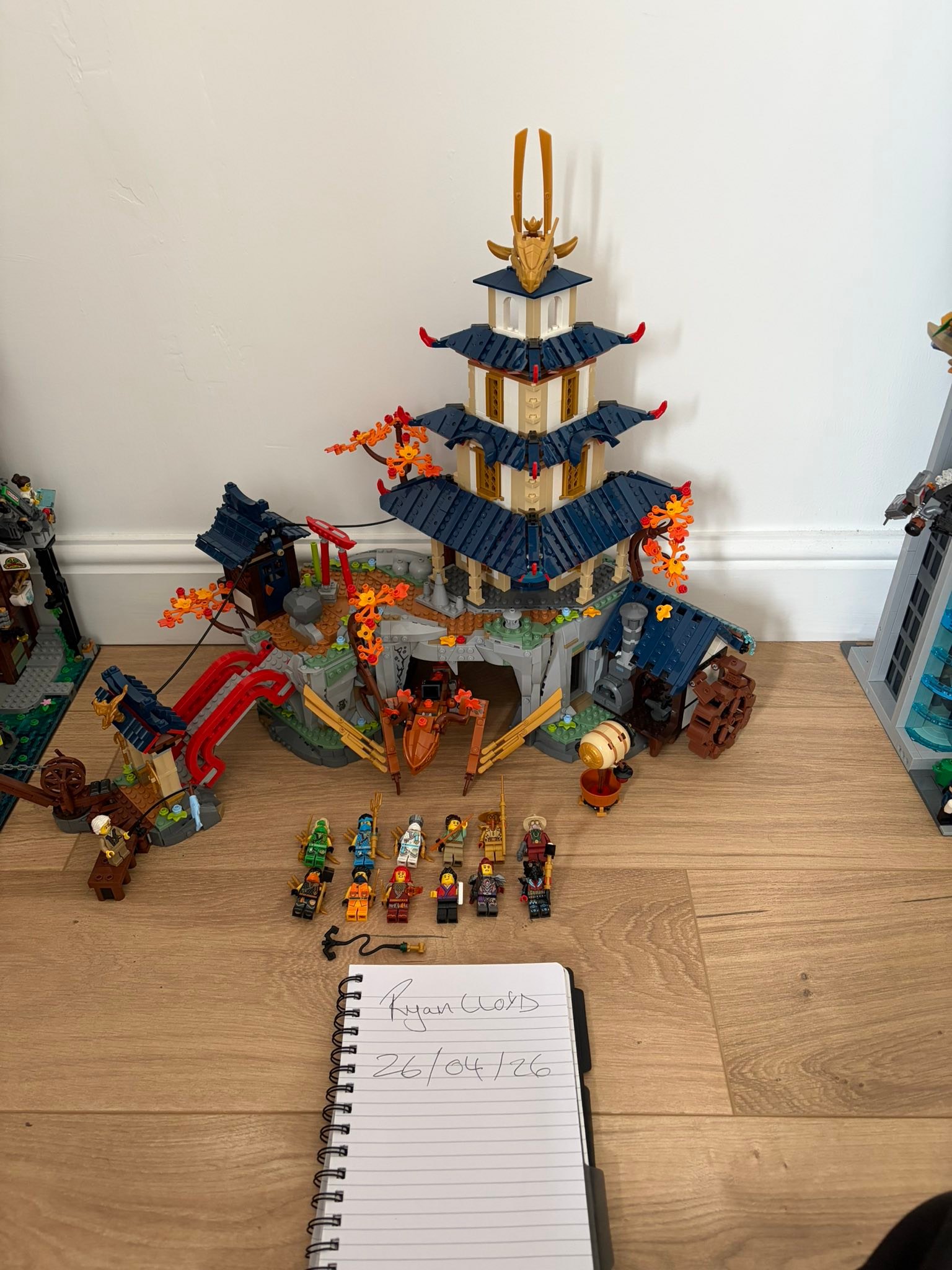 カーリー Lego Ninjago Tournament Temple City set for sale