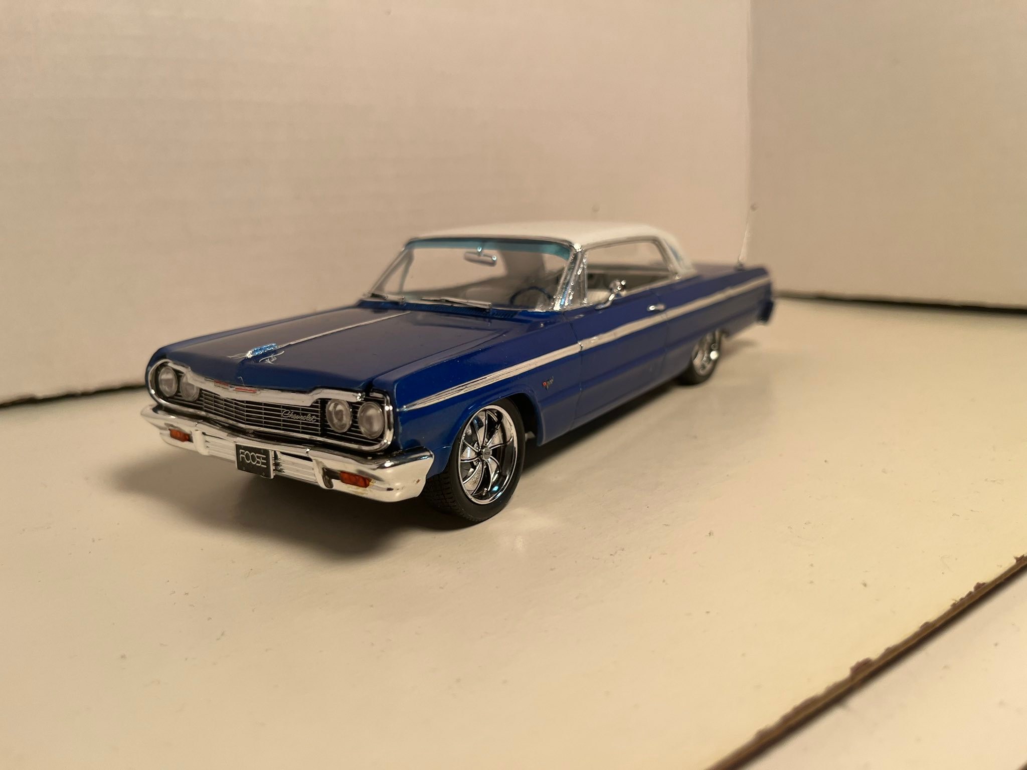 Revell 1963 Impala pre-painted lowrider built as a daily driver.