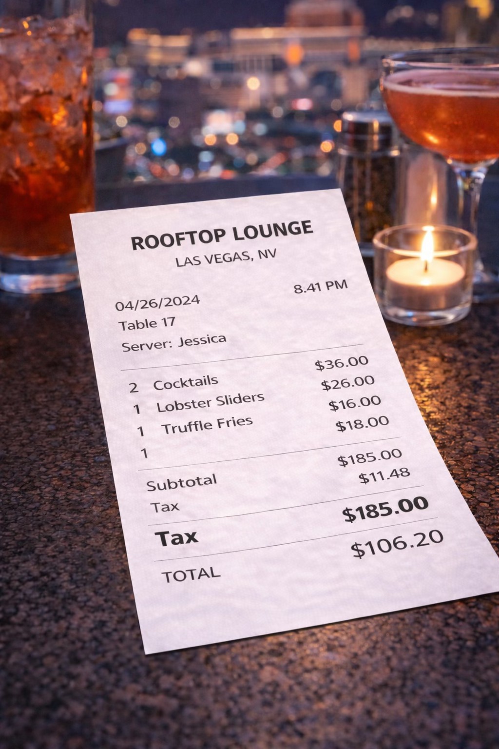 Malachi - Vegas tried to play me at this rooftop lounge.” We’re at this ...