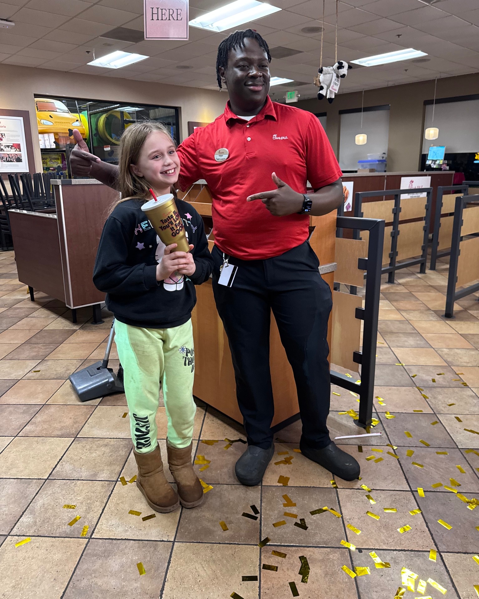Chick-fil-A - A golden cup has officially been opened here at Chick-fil ...