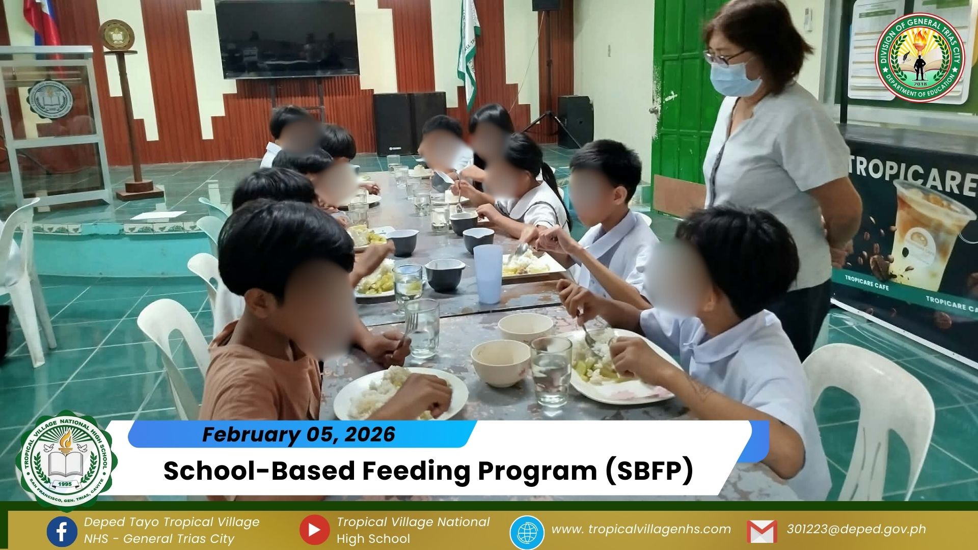 IN... - DepEd Tayo Tropical Village NHS - General Trias City | Facebook
