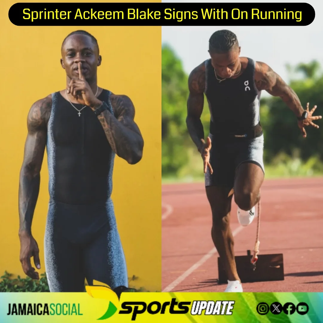 Jamaica - #SportsUPDATE: Jamaican Olympic sprinter, Ackeem Blake ...