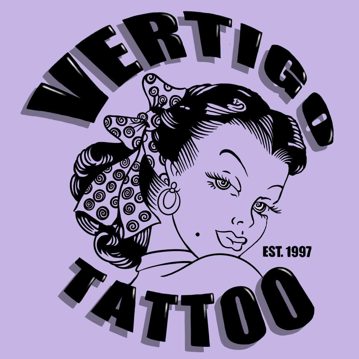 Dagger tattoo on the inside of bicep. Vertigo tattoo is located in ...