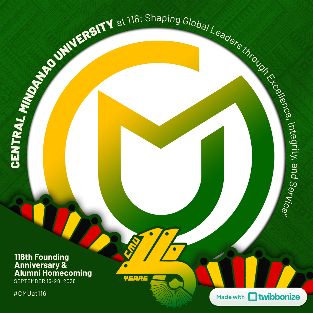 𝗖𝗠𝗨𝗖𝗔𝗧 𝟮𝟬𝟮𝟳 𝗦𝗖𝗛𝗘𝗗𝗨𝗟𝗘 Mark... - Central Mindanao University | Facebook