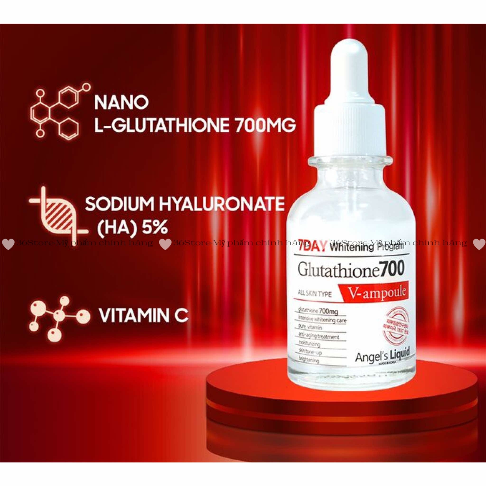 serum glutathione 700 🖤 𝐒𝐄𝐑𝐔𝐌 𝟕 𝐃𝐀𝐘 𝐖𝐇𝐈𝐓𝐄𝐍𝐈𝐍𝐆 𝐏𝐑𝐎𝐆𝐑𝐀𝐌 𝐆𝐋𝐔𝐓𝐀𝐓𝐇𝐈𝐎𝐍𝐄 𝟕𝟎𝟎🪵 🌲 Chỉ sau 7️⃣ ngày sử dụng 700, làn da bạn sẽ trắng bật tông da trắng mịn‼️ ⛄️Công dụng ✓ Giúp and revitalized complexion with glutathione nebulizer Size:3 Months Buy Avon Women Feelin