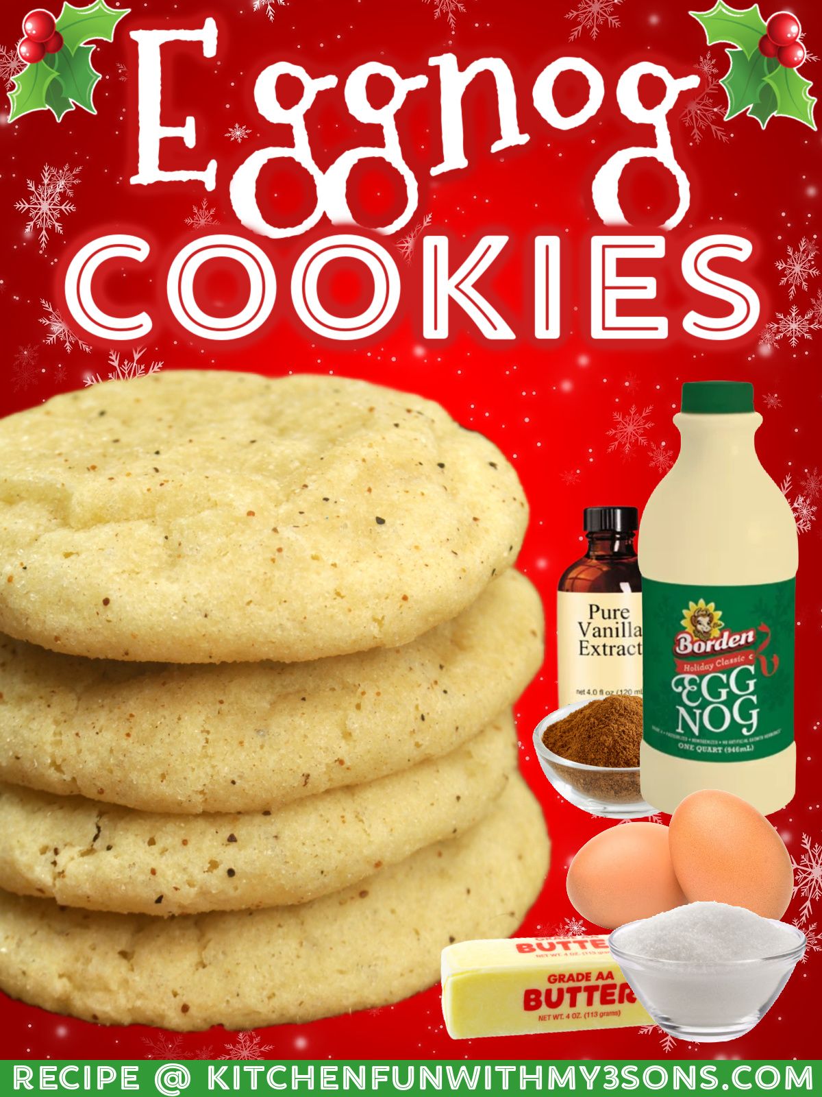 Melt-in-your-Mouth EGGNOG... - Kitchen Fun With My 3 Sons | Facebook