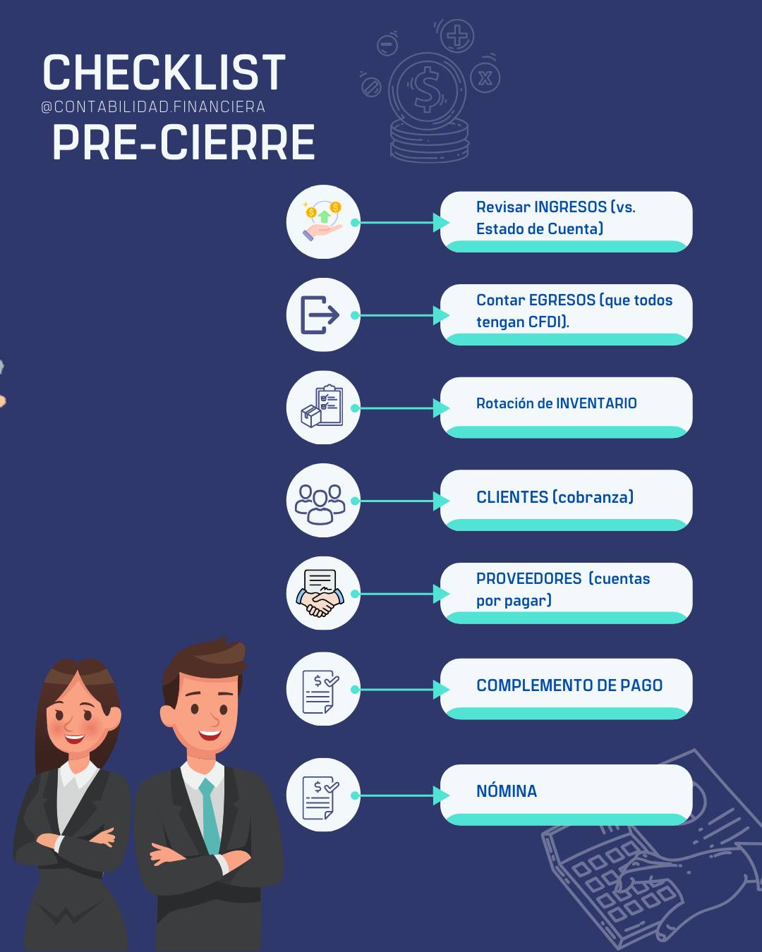 Contabilidad - ¿Cuál es su CHECKLIST? #Checklist #CierreDeMes # ...