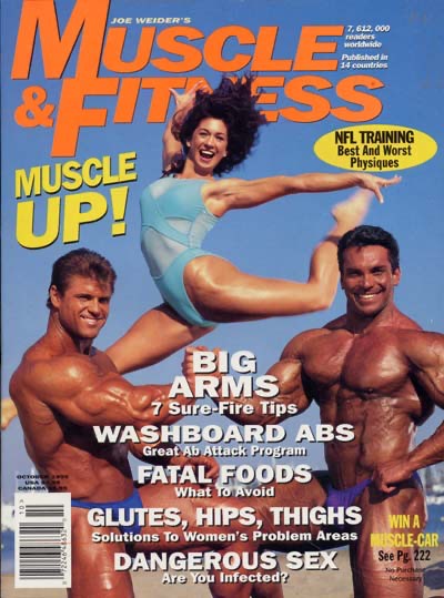Muscle and Fitness magazine from 1995