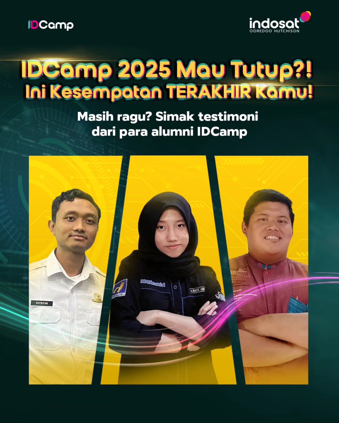 ⏳ Tinggal hitungan jam... - IDCamp Indosat Ooredoo Hutchison | Facebook
