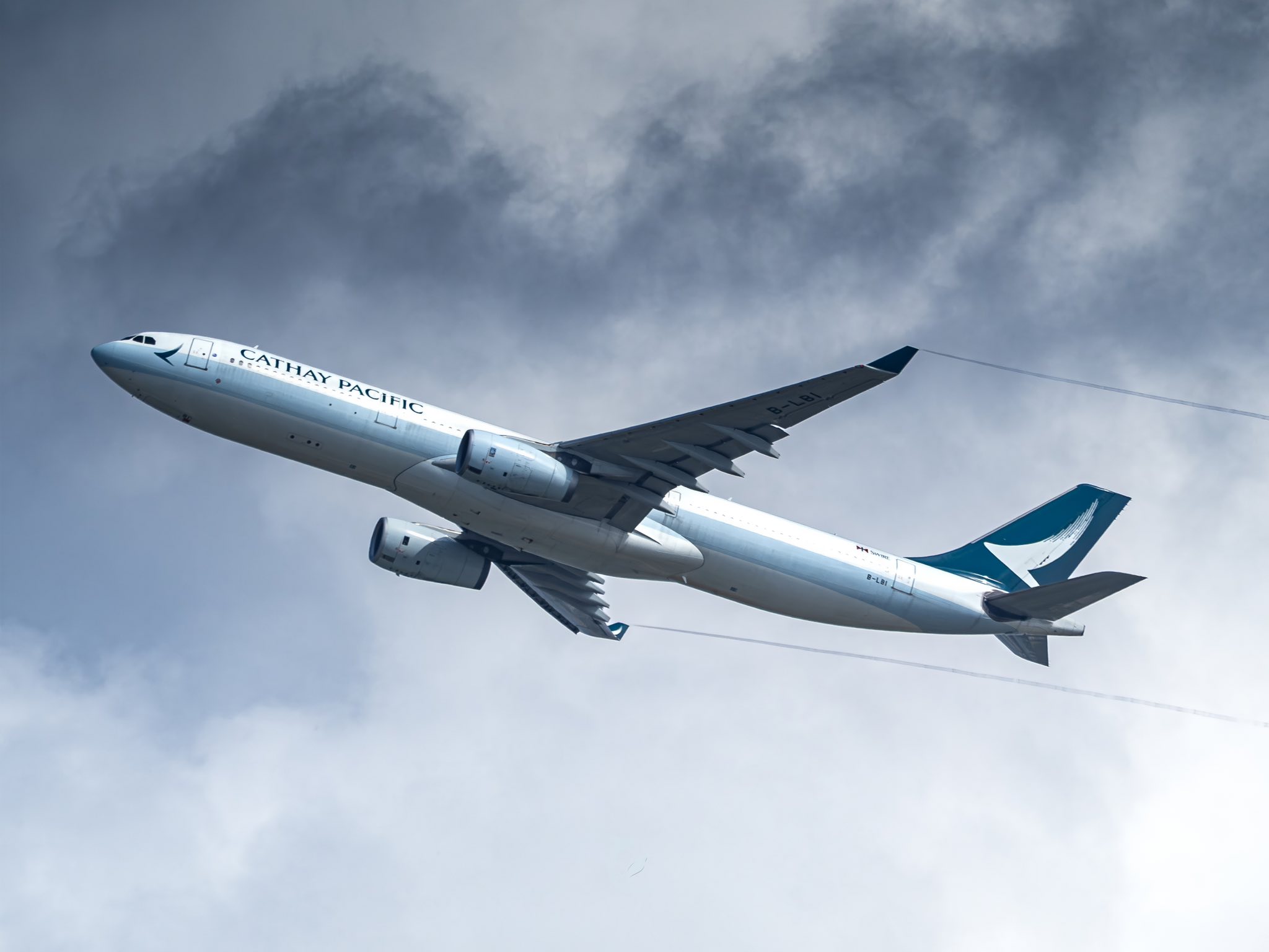 A Cathay Pacific A330-300 rockets... - The Springleaf Aviator | Facebook