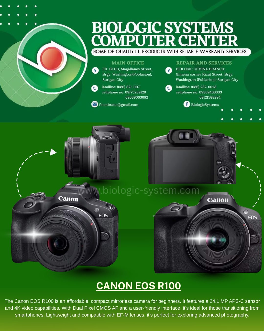 The Canon Collection 📸... - Biologic Systems Computer Center | Facebook