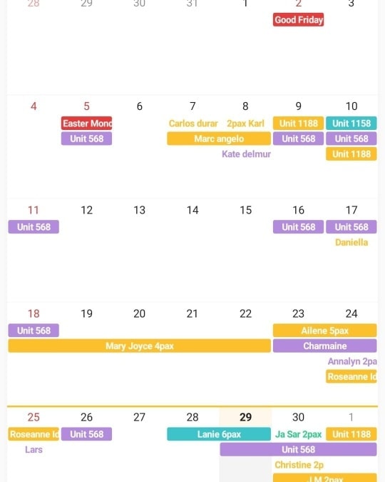 Sab Staycation - Salamat po sa pagpuno ng aming calendar.....